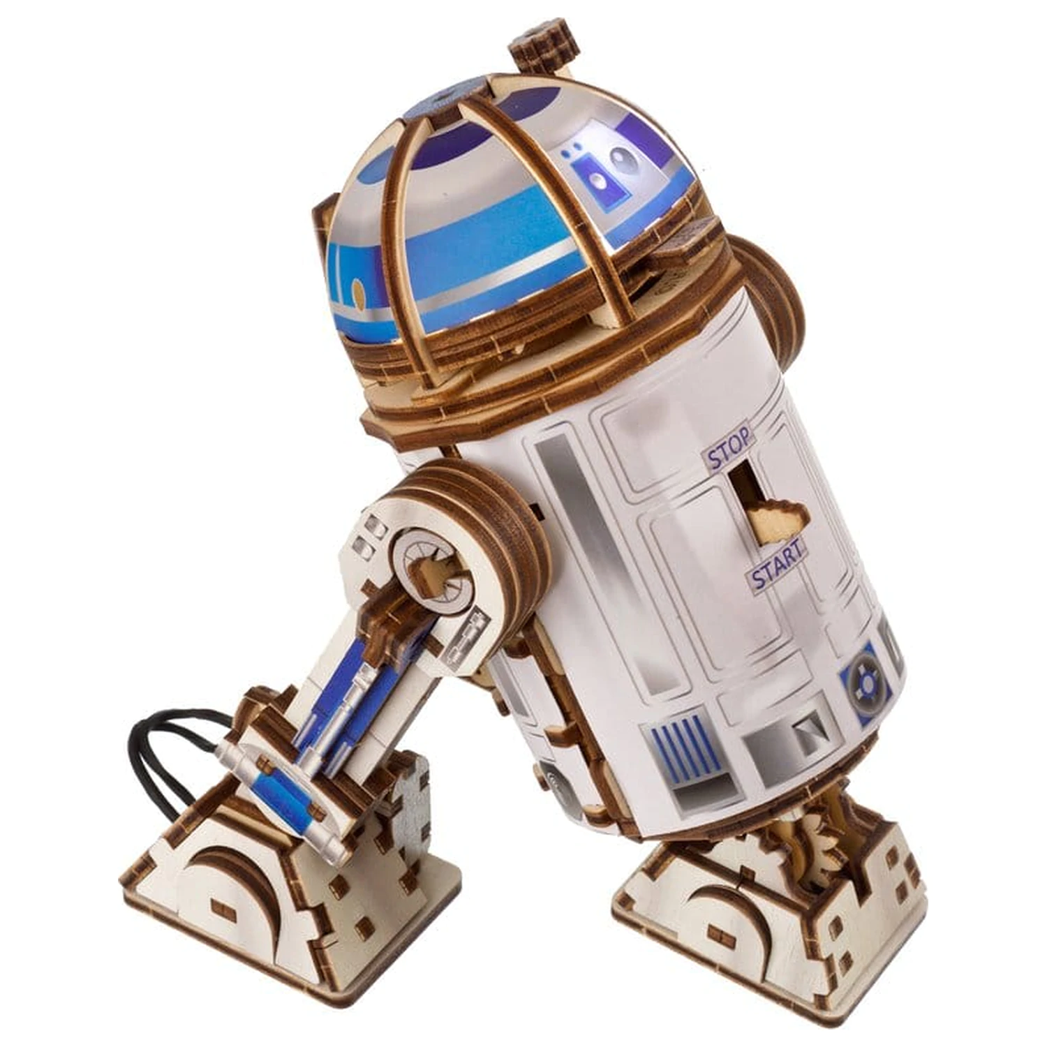 Star Wars 3D Drevené puzzle R2-D2 produktová fotografia