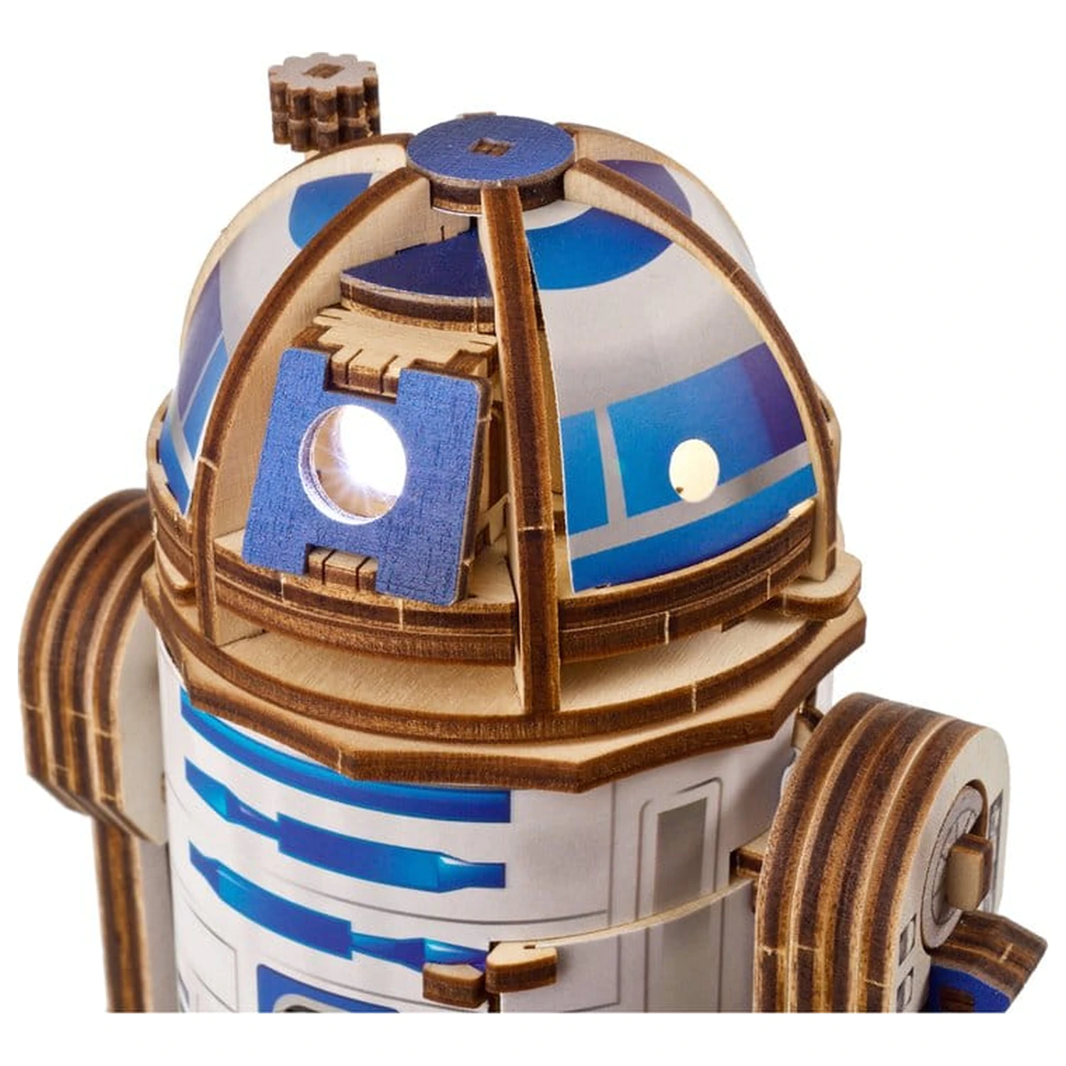 Star Wars 3D Drevené puzzle R2-D2 produktová fotografia