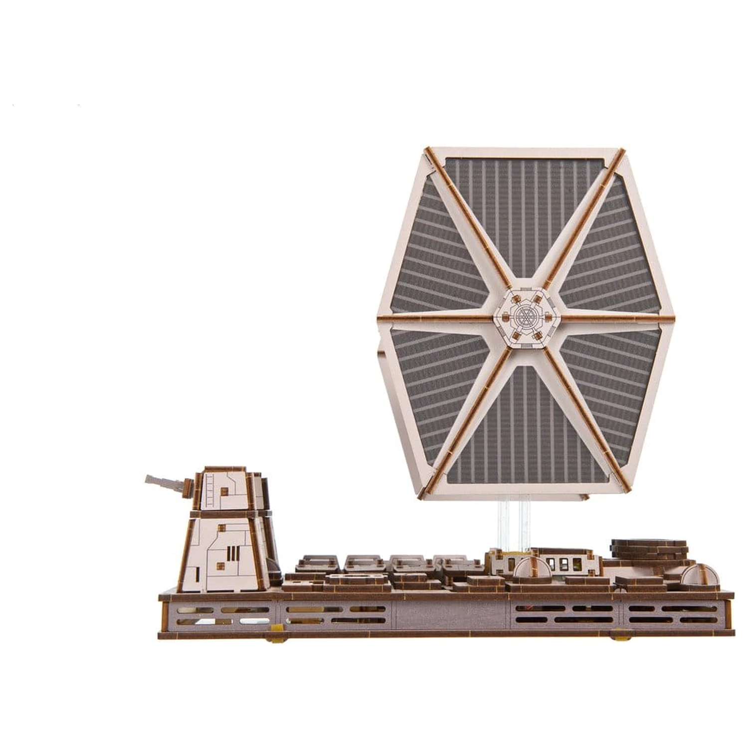 Star Wars 3D Drevené Puzzle TIE Fighter produktová fotografia
