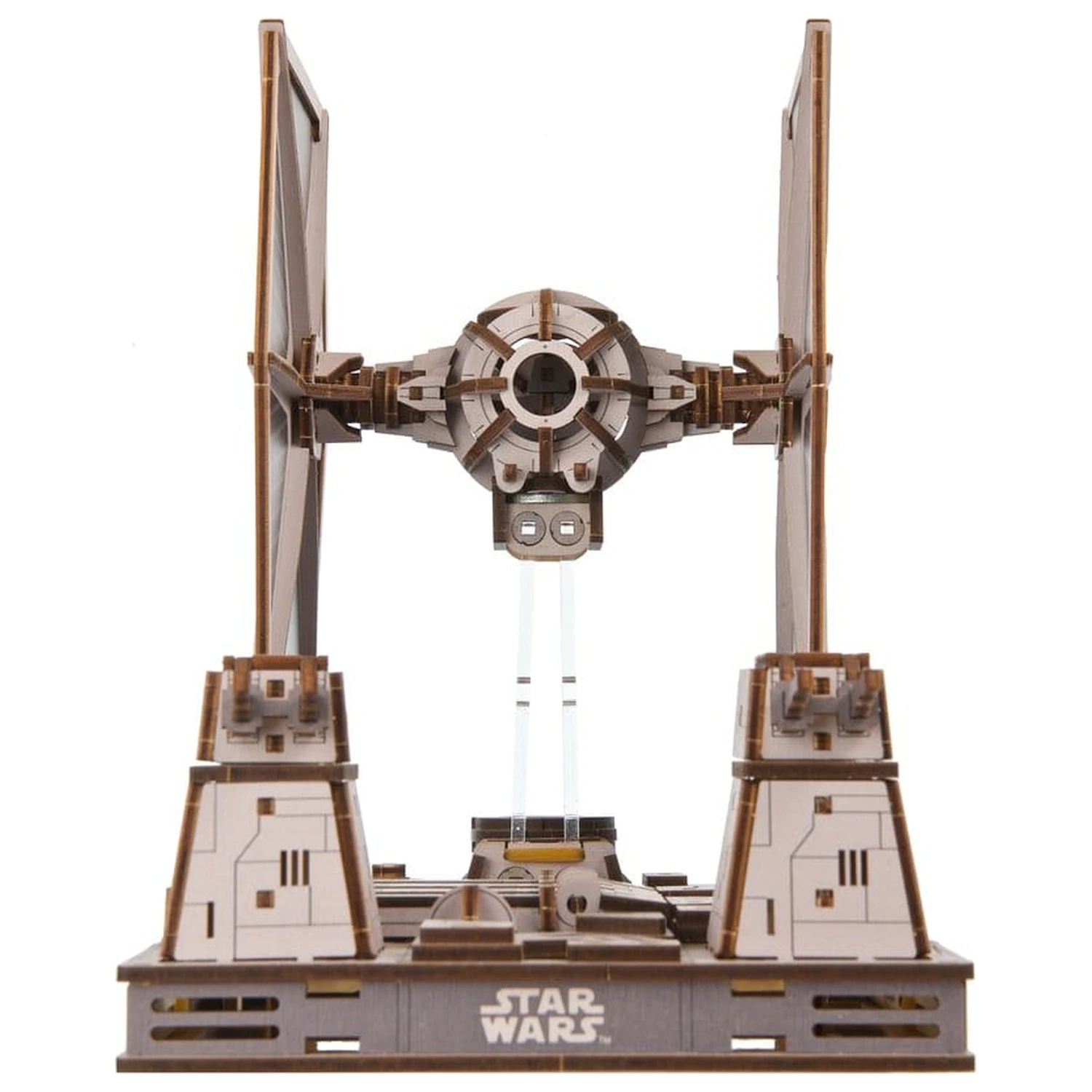 Star Wars 3D Drevené Puzzle TIE Fighter produktová fotografia