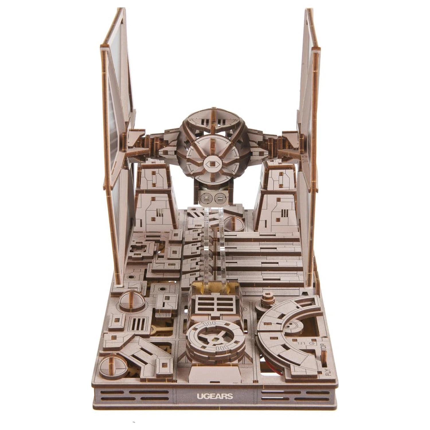 Star Wars 3D Drevené Puzzle TIE Fighter produktová fotografia