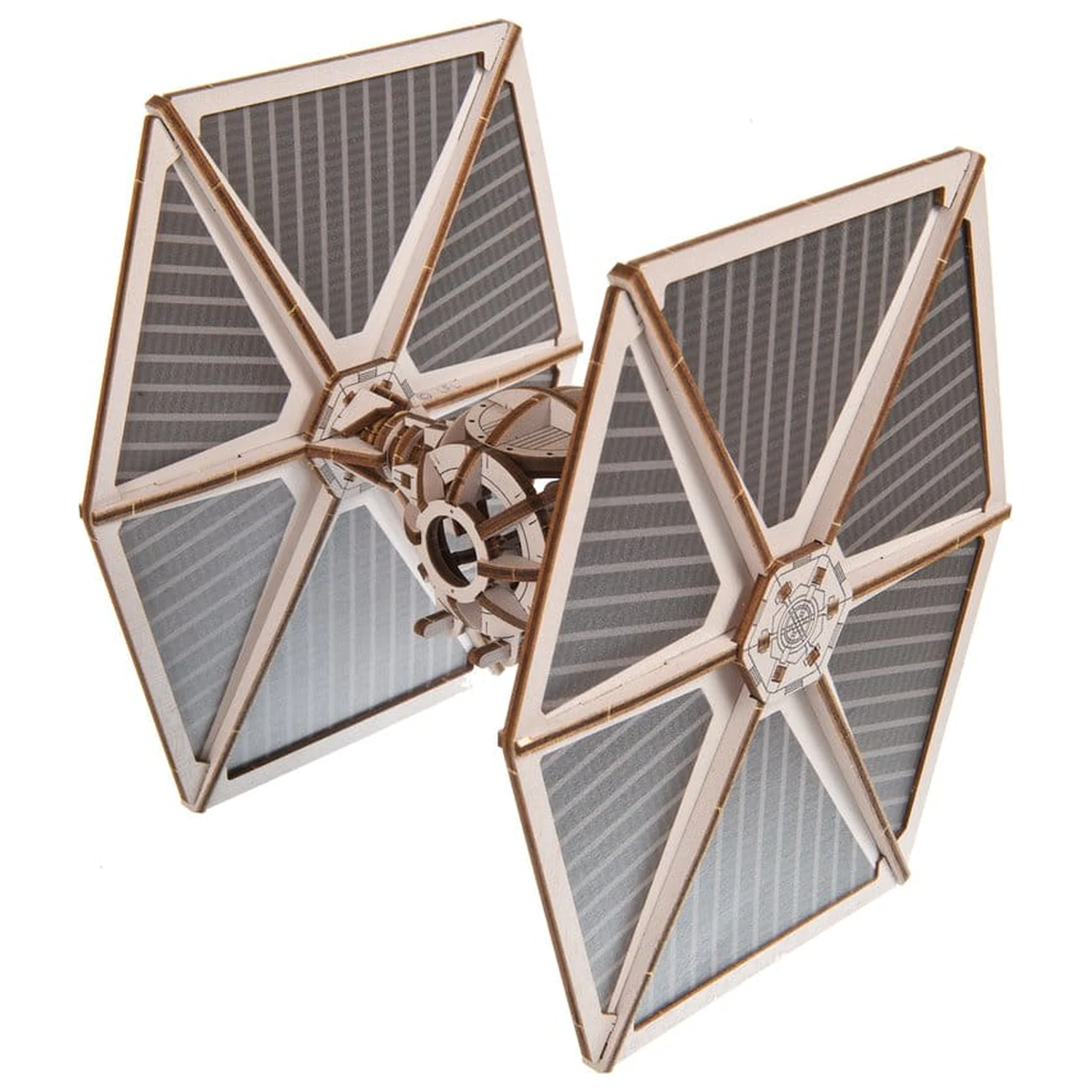 Star Wars 3D Drevené Puzzle TIE Fighter produktová fotografia