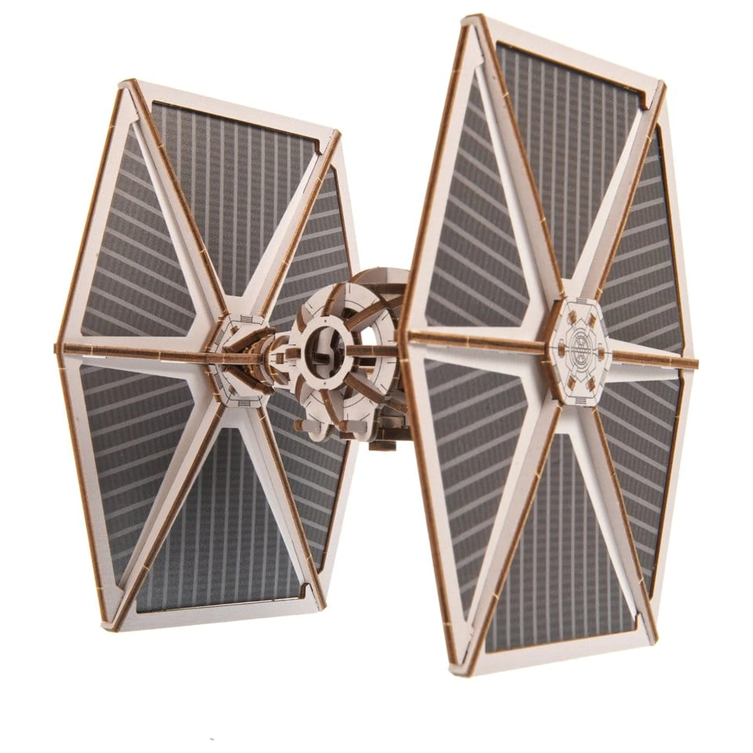 Star Wars 3D Drevené Puzzle TIE Fighter produktová fotografia