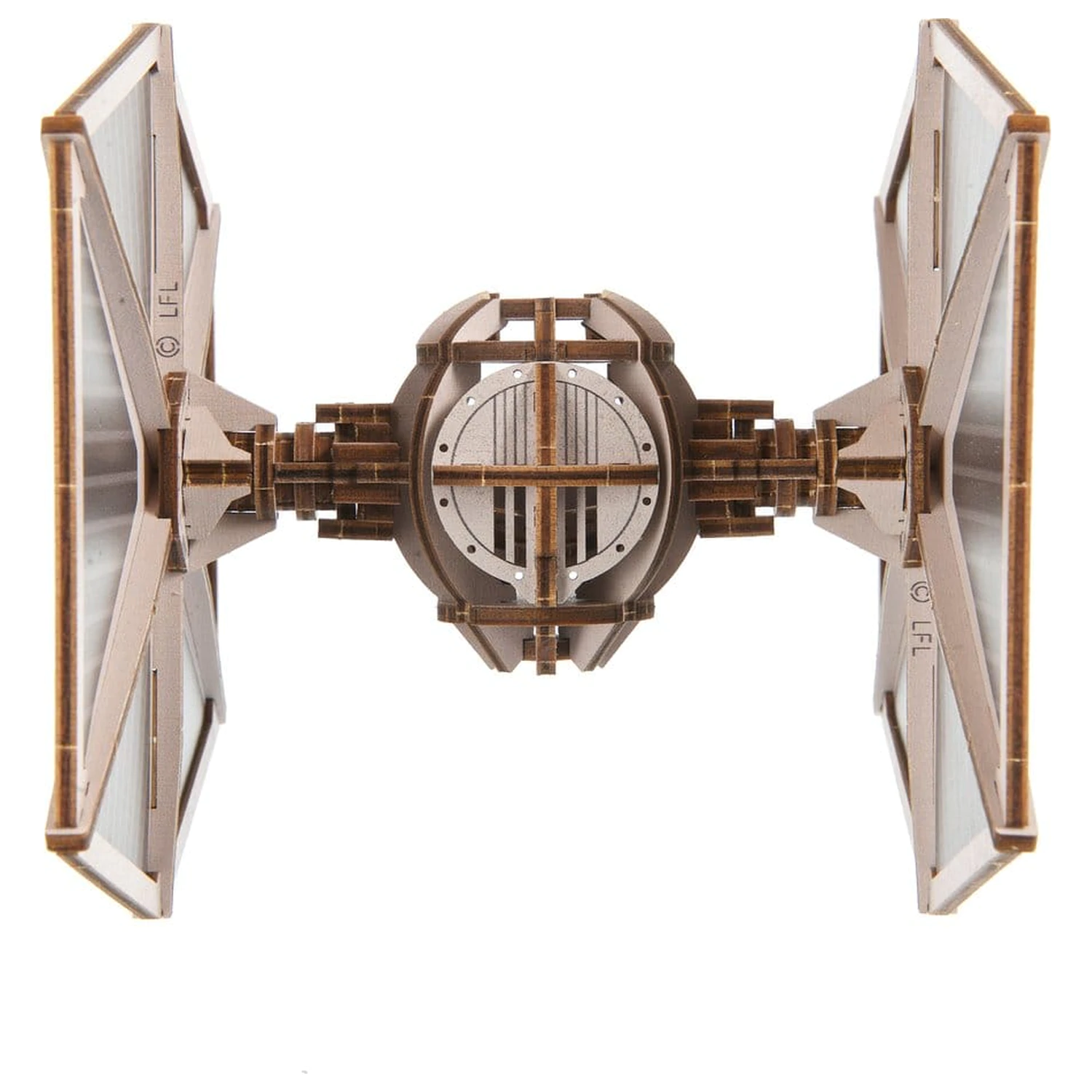 Star Wars 3D Drevené Puzzle TIE Fighter produktová fotografia