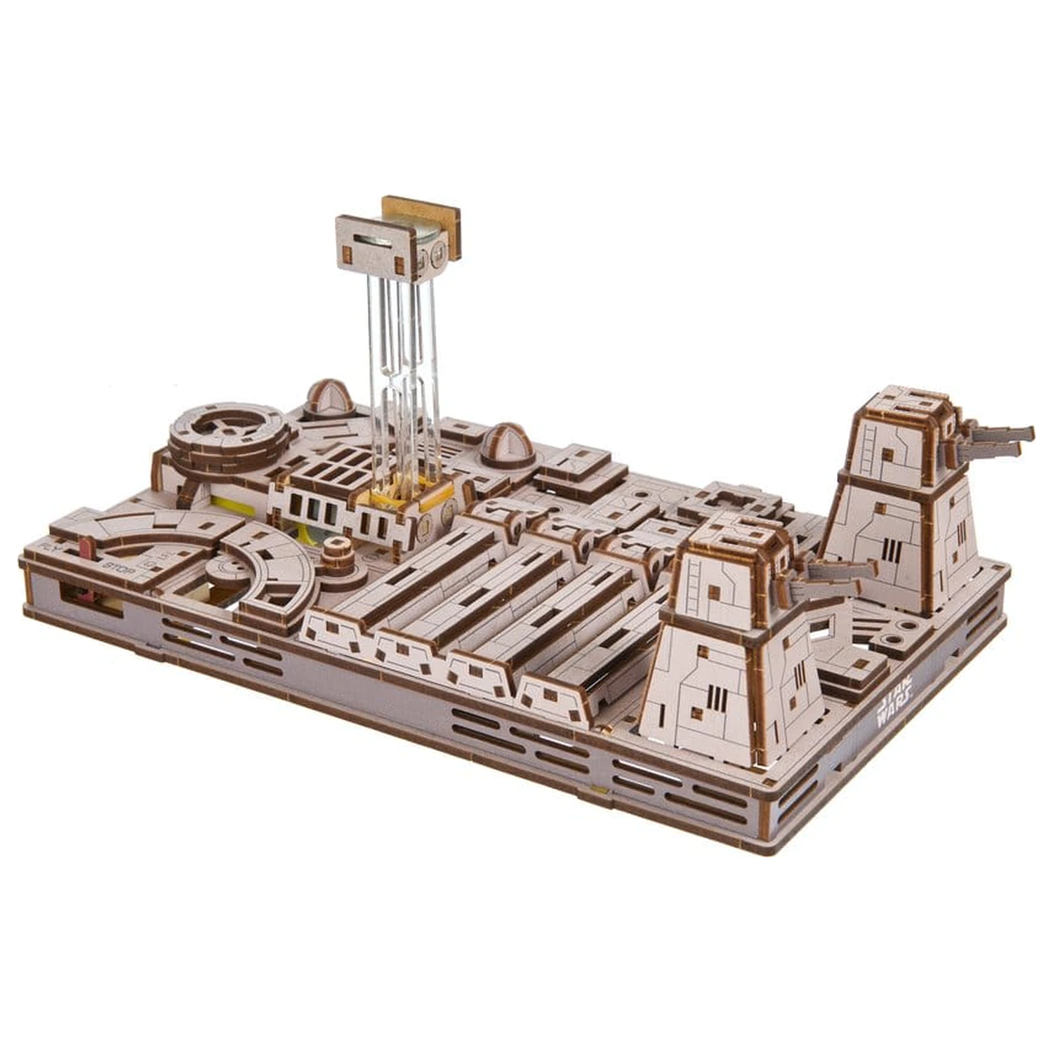 Star Wars 3D Drevené Puzzle TIE Fighter produktová fotografia