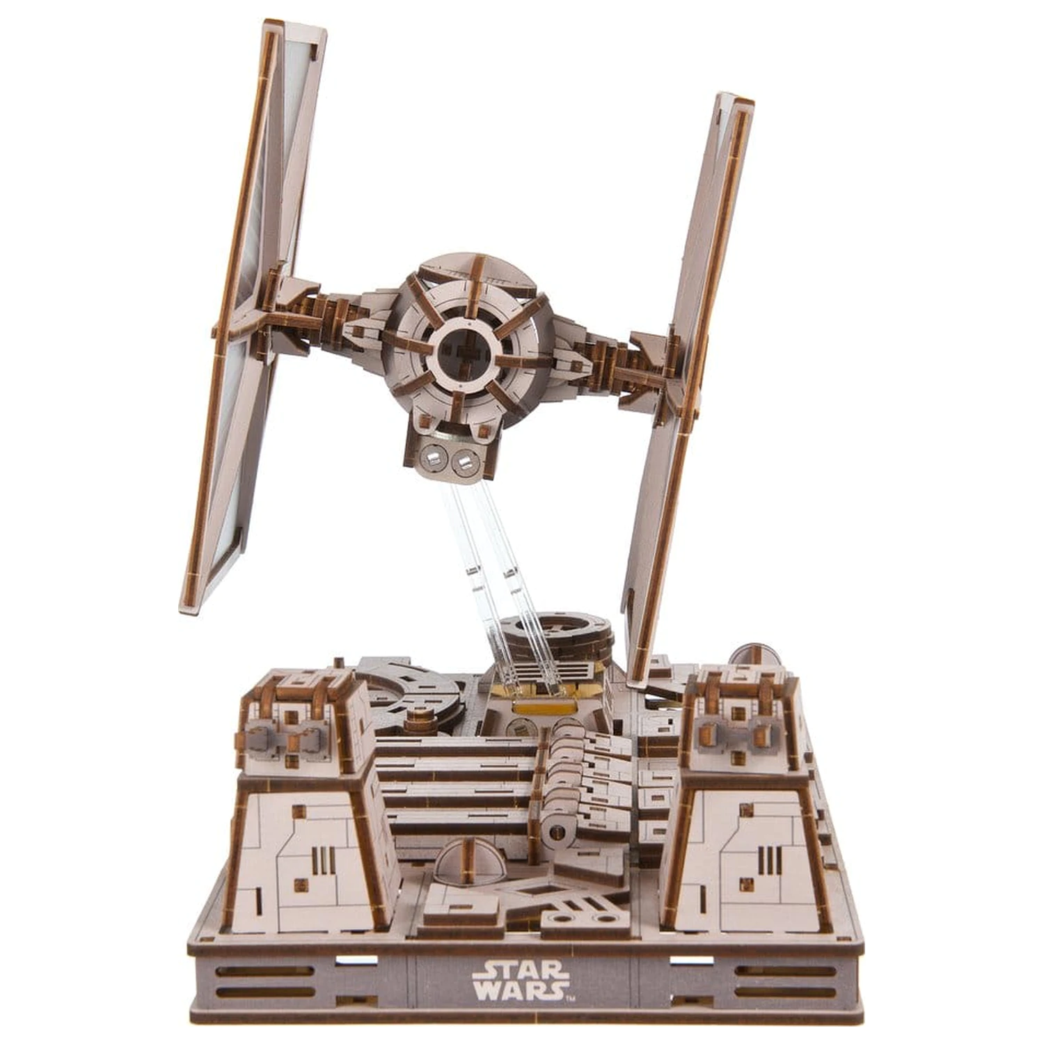 Star Wars 3D Drevené Puzzle TIE Fighter produktová fotografia