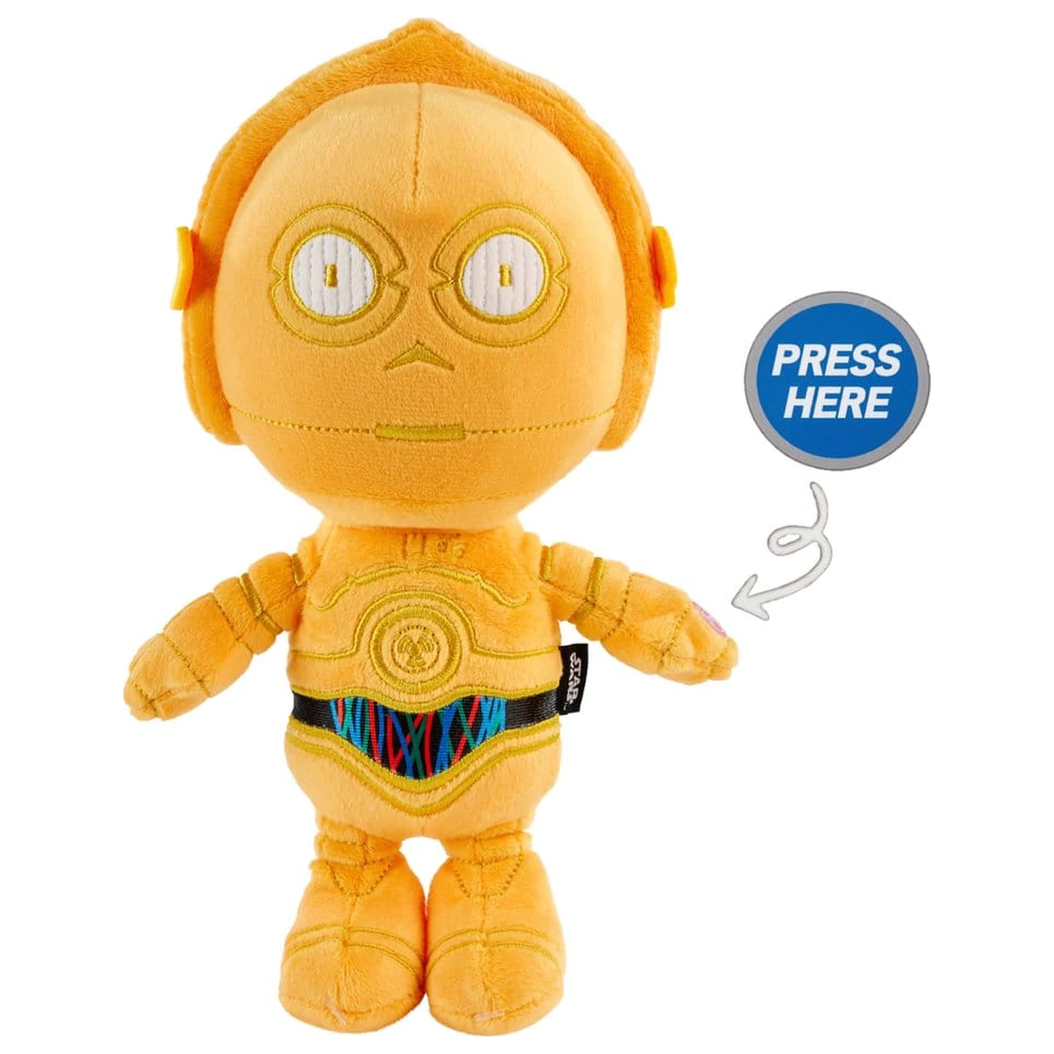 Star Wars 50. plyšová figúrka C-3PO 25 cm produktová fotografia