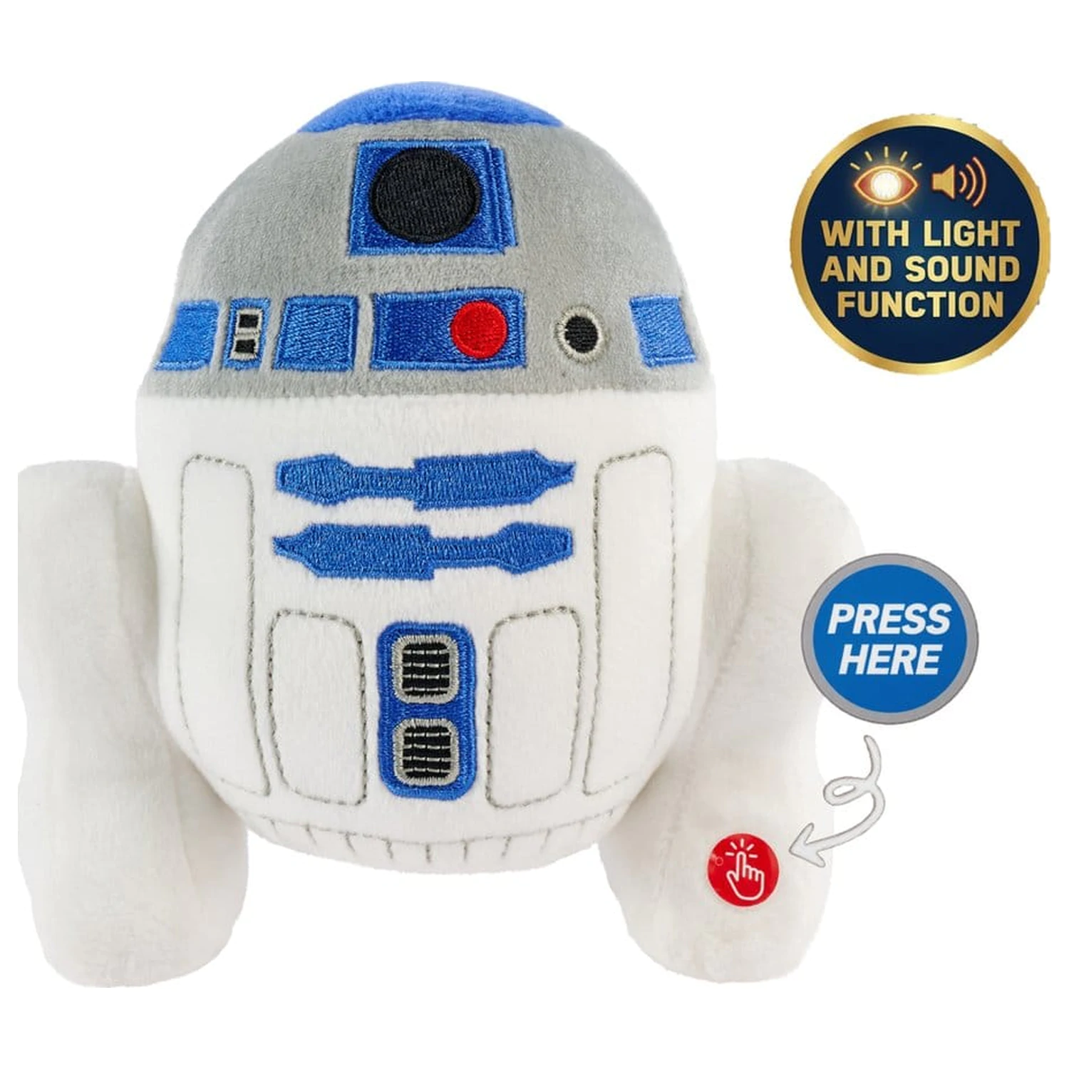 Star Wars 50. Plyšová figúrka R2-D2 16 cm produktová fotografia