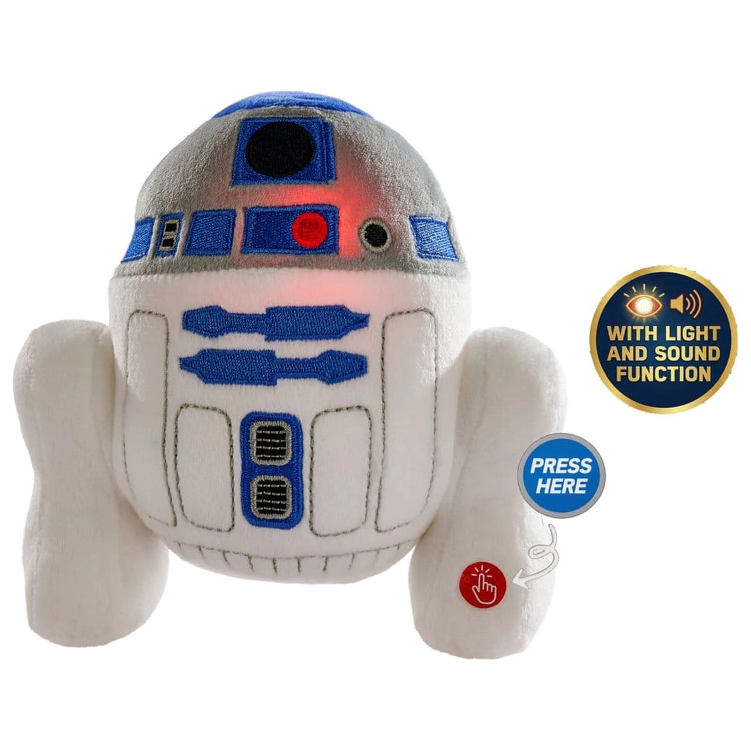 Star Wars 50. Plyšová figúrka R2-D2 16 cm produktová fotografia