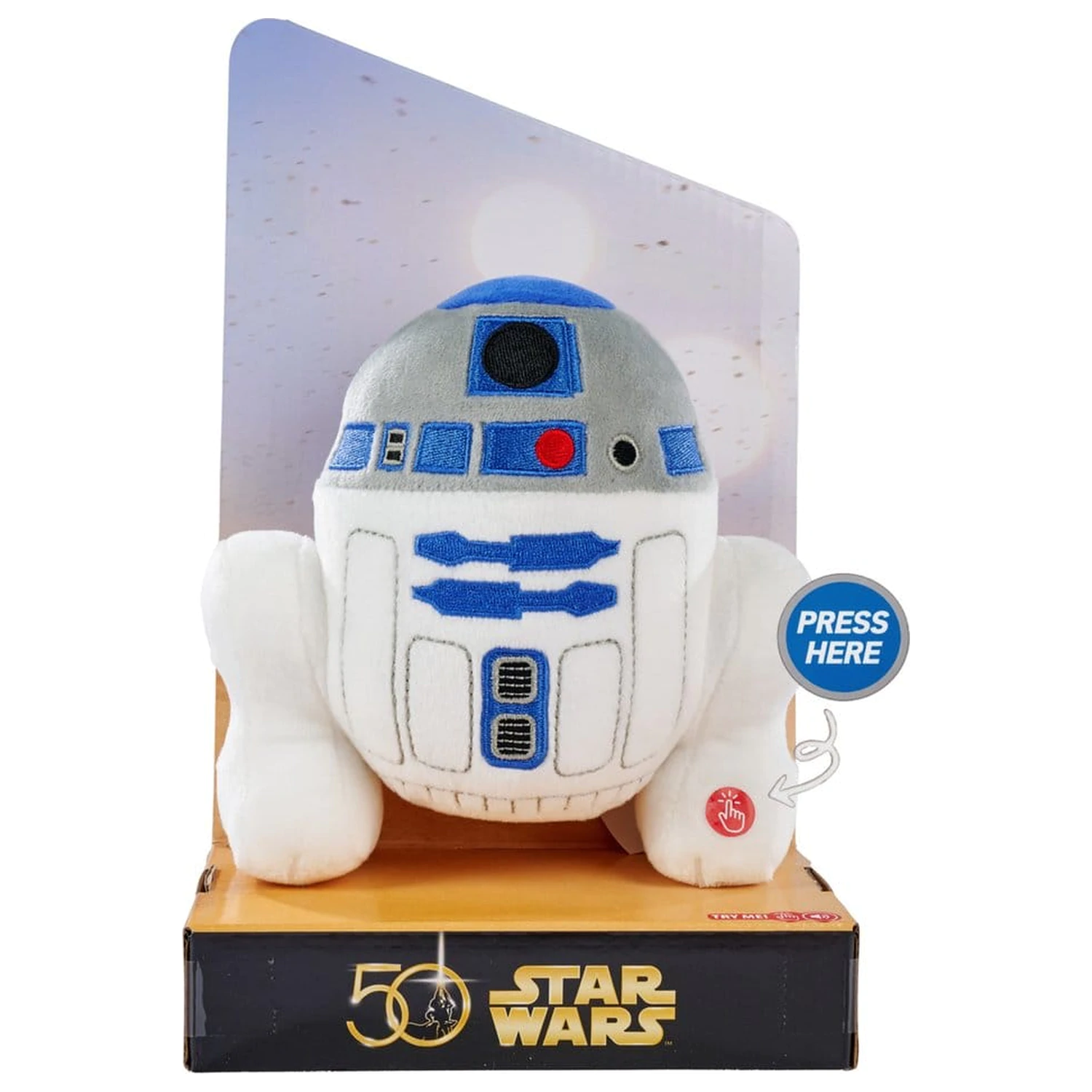 Star Wars 50. Plyšová figúrka R2-D2 16 cm produktová fotografia