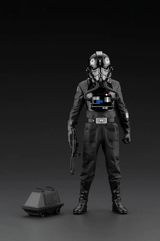 Star Wars A New Hope ARTFX+ Socha 1/10 Tie Fighter Pilot Backstabber & Mouse Droid Exclusive 18 cm produktová fotografia