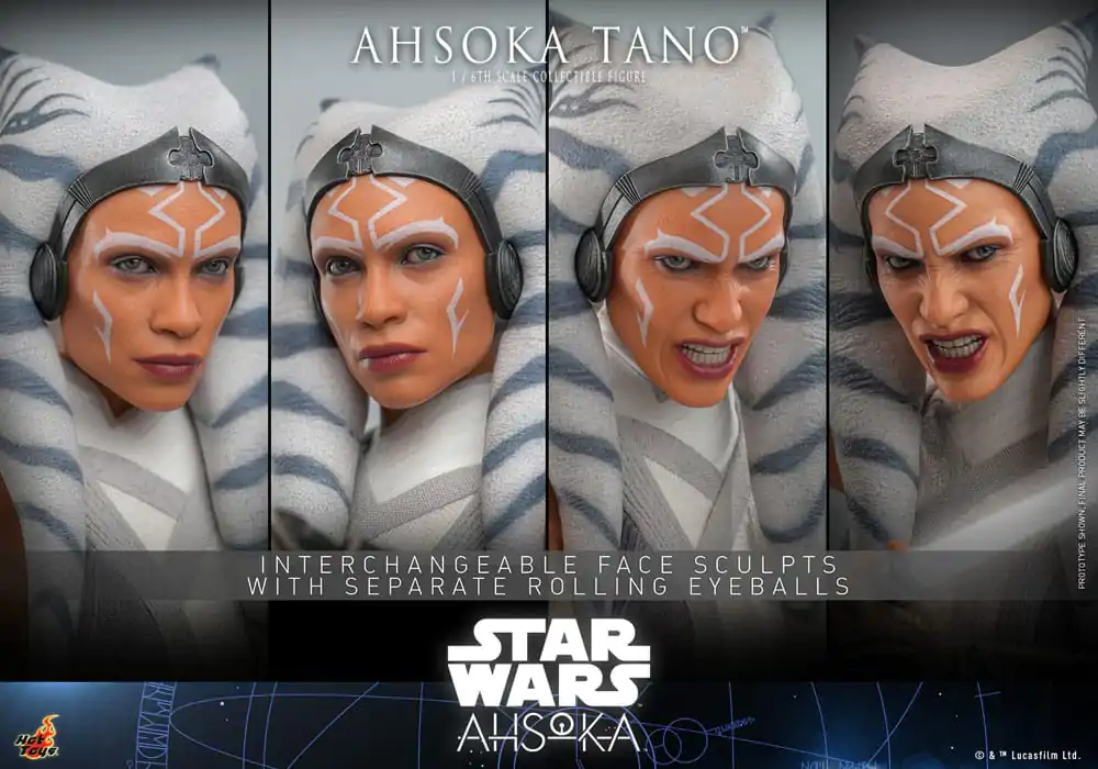 Star Wars: Ahsoka Akčná figúrka 1/6 Ahsoka Tano 28 cm produktová fotografia