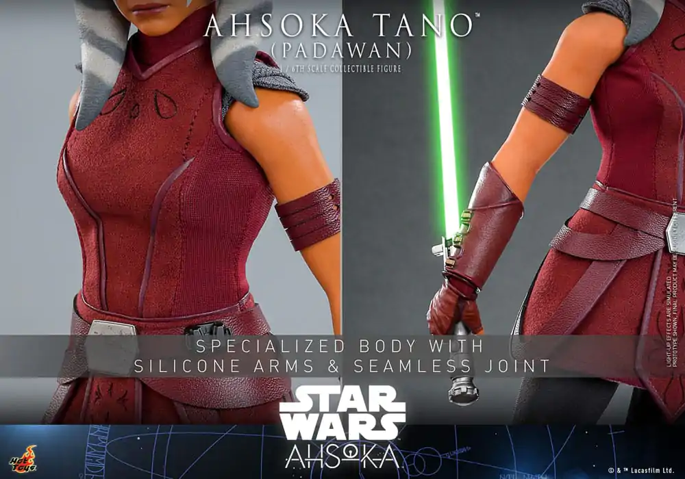 Star Wars: Ahsoka Akčná figúrka 1/6 Ahsoka Tano (Padawan) 27 cm produktová fotografia