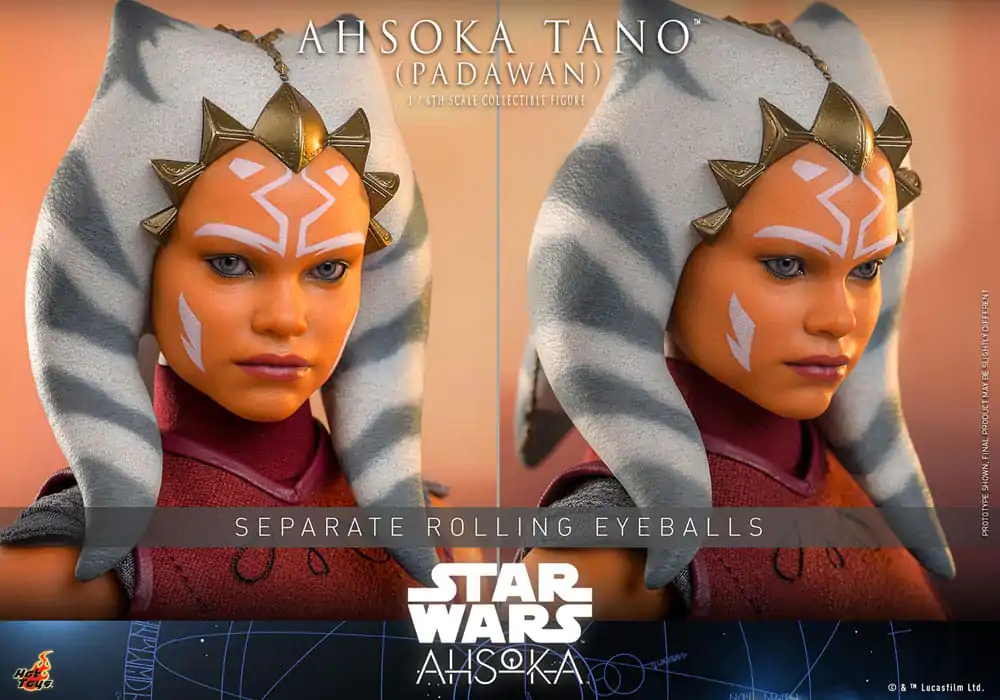 Star Wars: Ahsoka Akčná figúrka 1/6 Ahsoka Tano (Padawan) 27 cm produktová fotografia