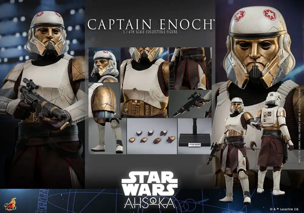 Star Wars: Ahsoka akčná figúrka 1/6 Captain Enoch 30 cm produktová fotografia