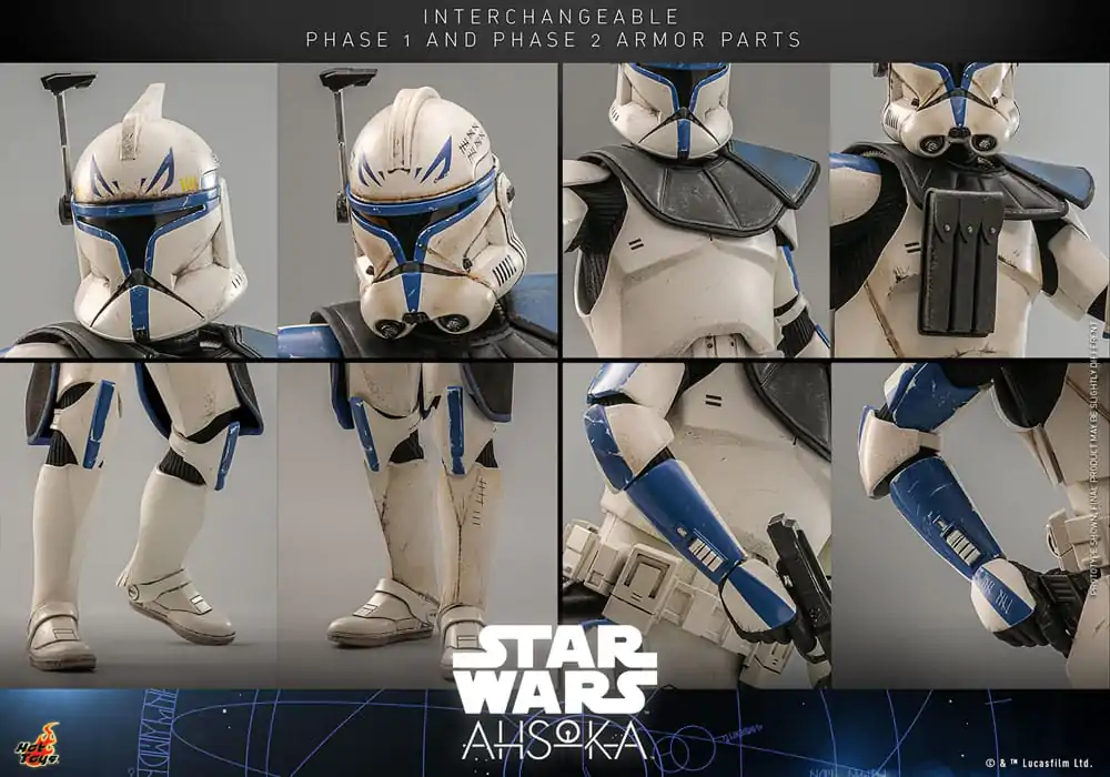 Star Wars: Ahsoka Akčná figúrka 1/6 Captain Rex 30 cm produktová fotografia