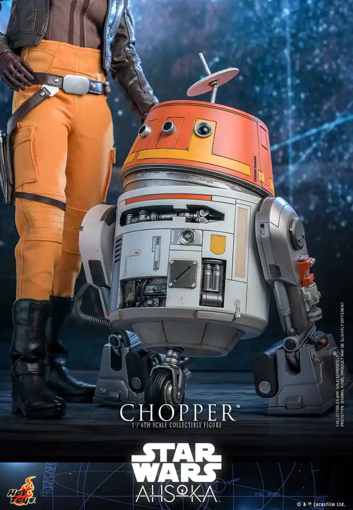 Star Wars: Ahsoka akčná figúrka 1/6 Chopper 18 cm termékfotó