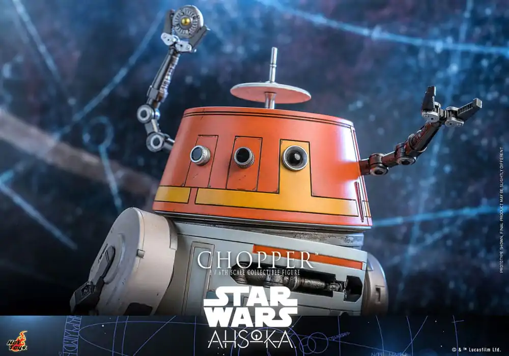 Star Wars: Ahsoka akčná figúrka 1/6 Chopper 18 cm termékfotó