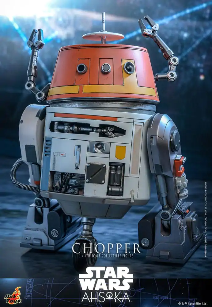 Star Wars: Ahsoka akčná figúrka 1/6 Chopper 18 cm termékfotó