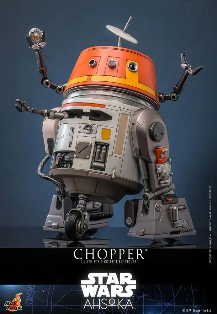 Star Wars: Ahsoka akčná figúrka 1/6 Chopper 18 cm termékfotó