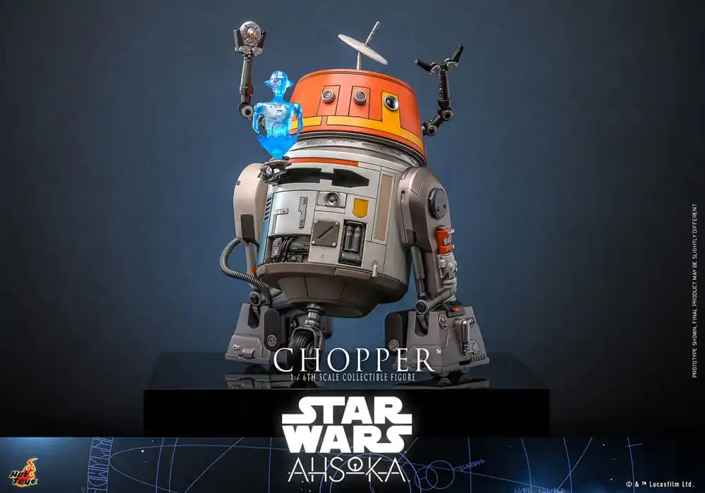 Star Wars: Ahsoka akčná figúrka 1/6 Chopper 18 cm termékfotó