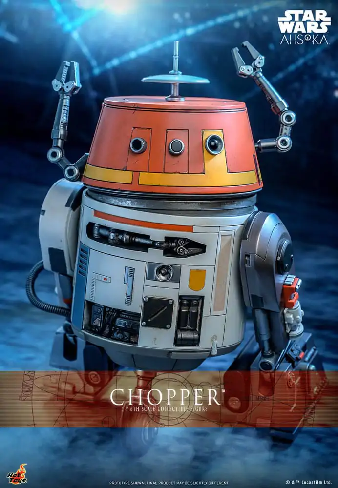 Star Wars: Ahsoka akčná figúrka 1/6 Chopper 18 cm termékfotó