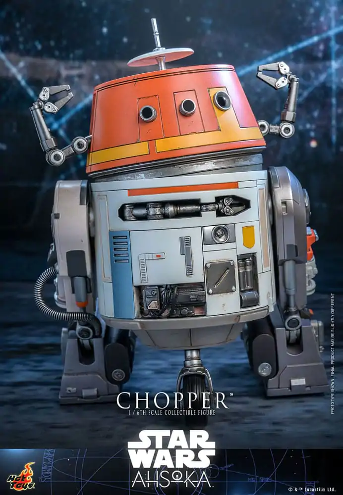 Star Wars: Ahsoka akčná figúrka 1/6 Chopper 18 cm termékfotó