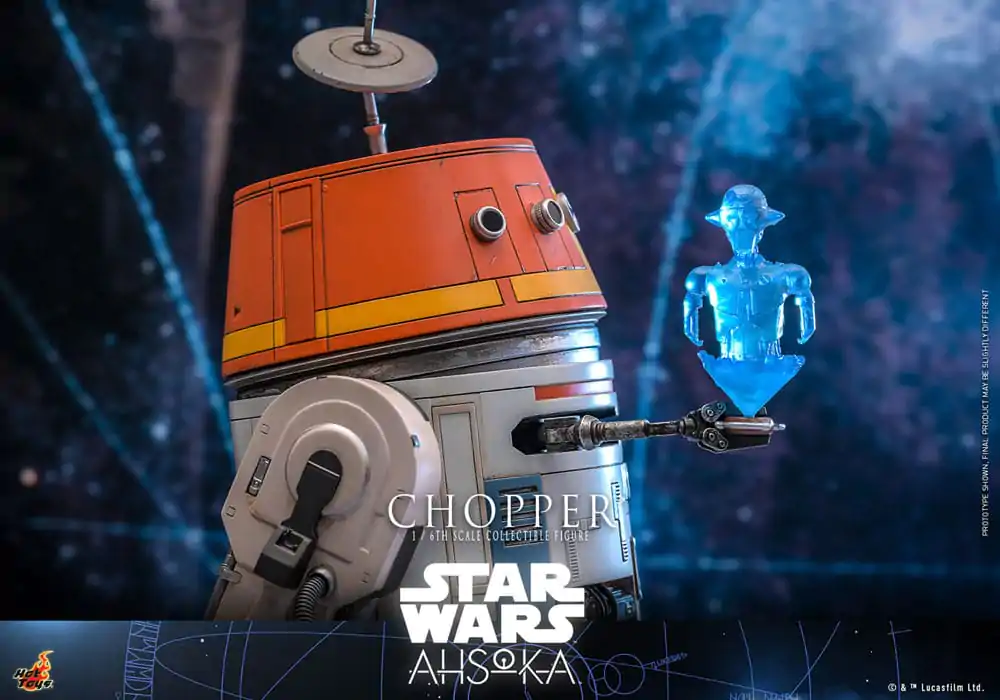 Star Wars: Ahsoka akčná figúrka 1/6 Chopper 18 cm termékfotó