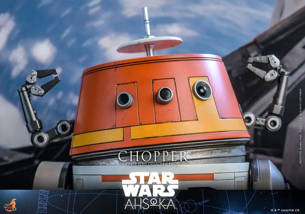 Star Wars: Ahsoka akčná figúrka 1/6 Chopper 18 cm termékfotó