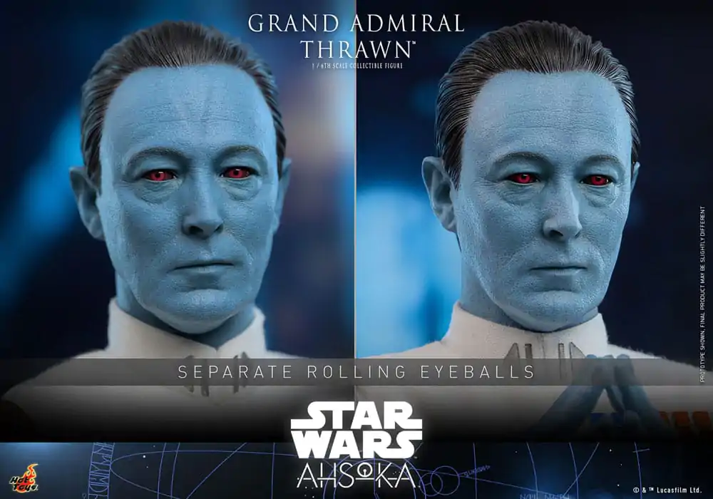 Star Wars: Ahsoka Akčná figúrka 1/6 Grand Admiral Thrawn 32 cm produktová fotografia