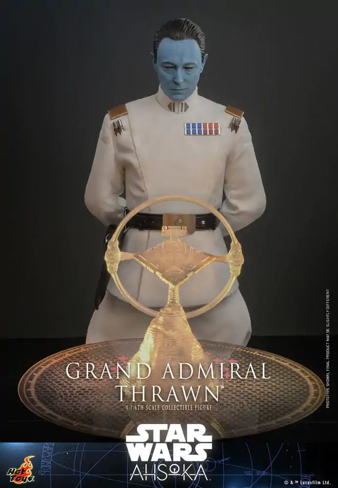 Star Wars: Ahsoka Akčná figúrka 1/6 Grand Admiral Thrawn 32 cm produktová fotografia