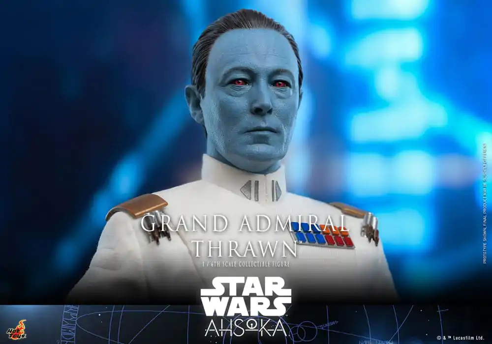 Star Wars: Ahsoka Akčná figúrka 1/6 Grand Admiral Thrawn 32 cm produktová fotografia