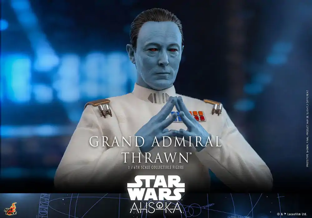 Star Wars: Ahsoka Akčná figúrka 1/6 Grand Admiral Thrawn 32 cm produktová fotografia