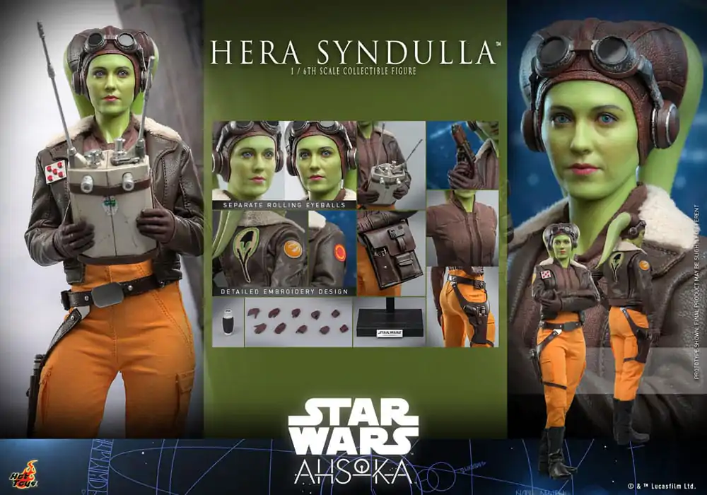 Star Wars: Ahsoka Akčná figúrka 1/6 Hera Syndulla 28 cm produktová fotografia