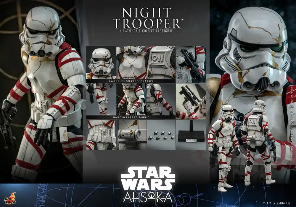 Star Wars: Ahsoka Akčná figúrka 1/6 Night Trooper 31 cm produktová fotografia