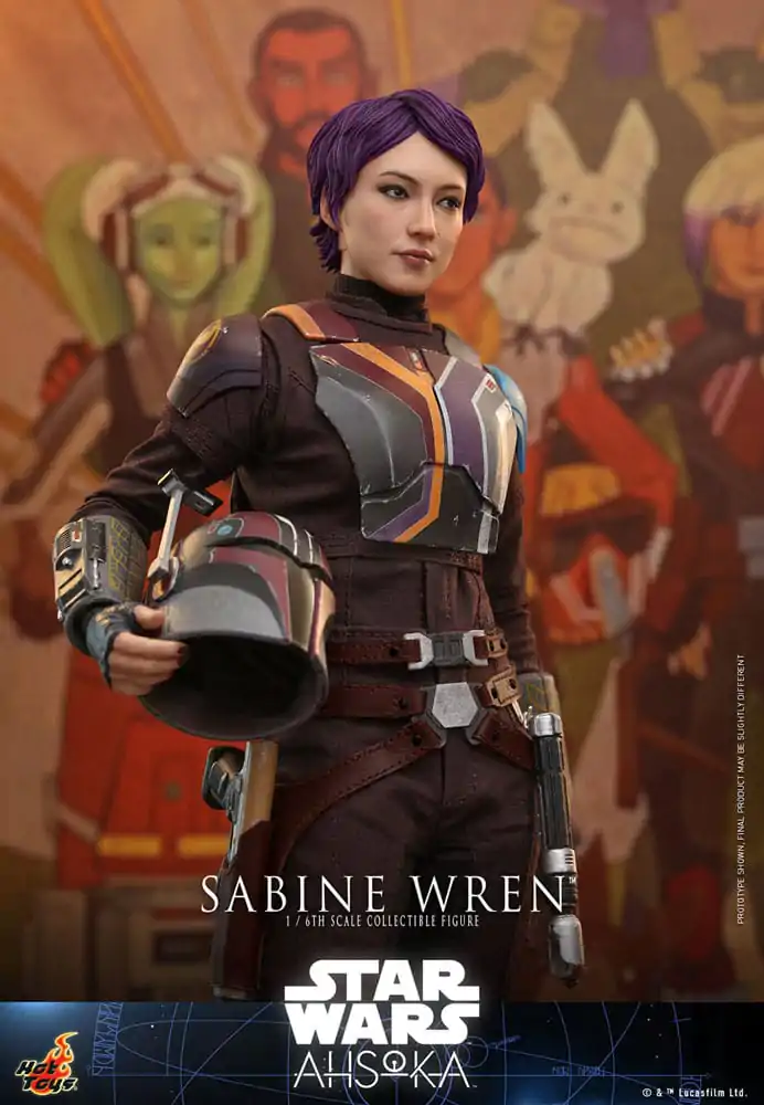 Star Wars: Ahsoka Akčná figúrka 1/6 Sabine Wren 28 cm produktová fotografia