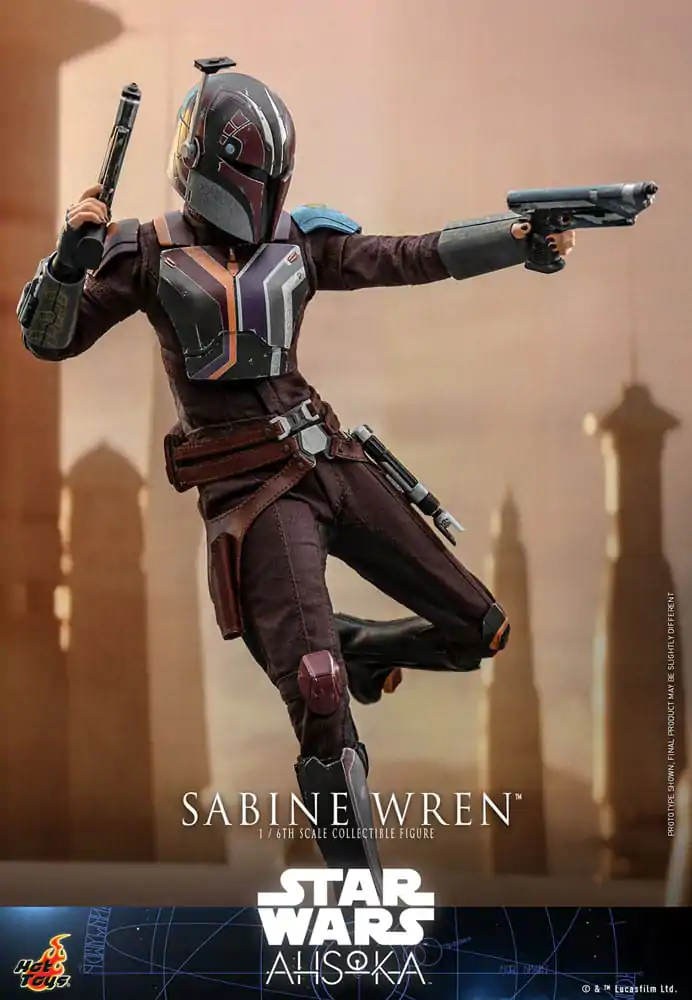Star Wars: Ahsoka Akčná figúrka 1/6 Sabine Wren 28 cm produktová fotografia