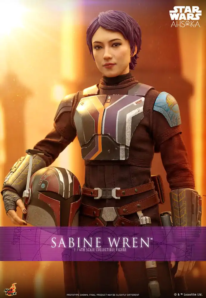 Star Wars: Ahsoka Akčná figúrka 1/6 Sabine Wren 28 cm produktová fotografia