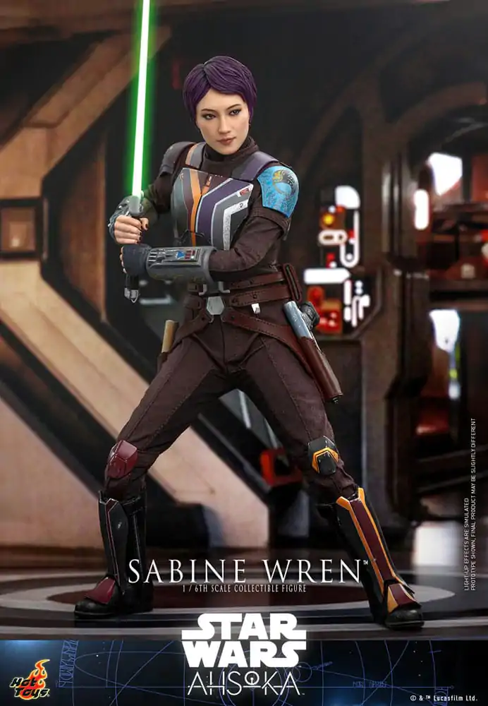 Star Wars: Ahsoka Akčná figúrka 1/6 Sabine Wren 28 cm produktová fotografia