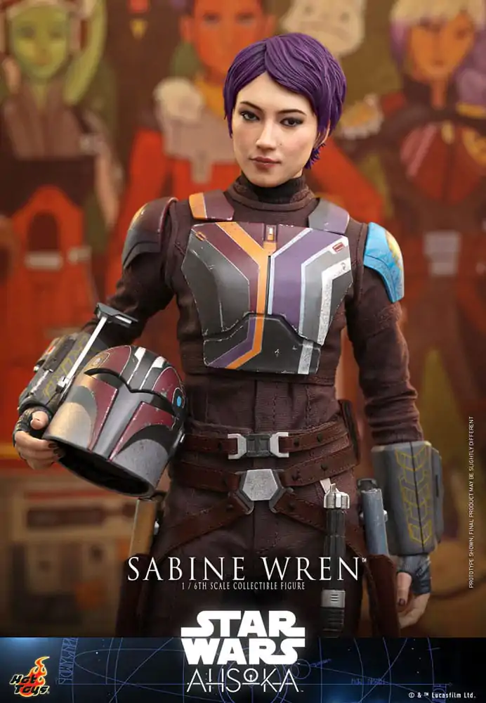 Star Wars: Ahsoka Akčná figúrka 1/6 Sabine Wren 28 cm produktová fotografia