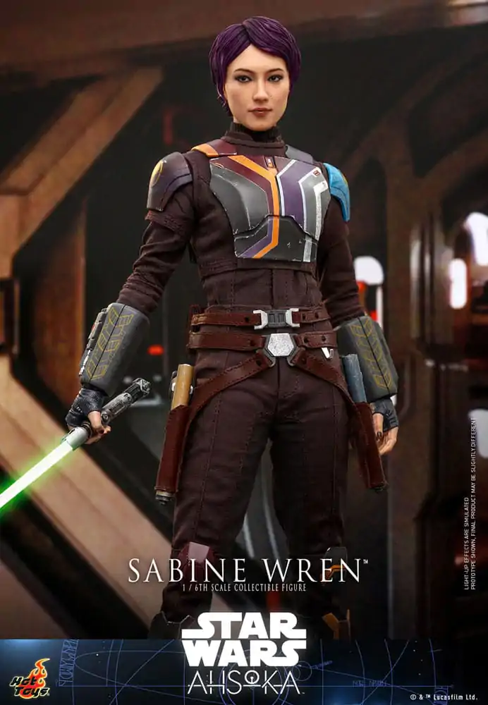 Star Wars: Ahsoka Akčná figúrka 1/6 Sabine Wren 28 cm produktová fotografia