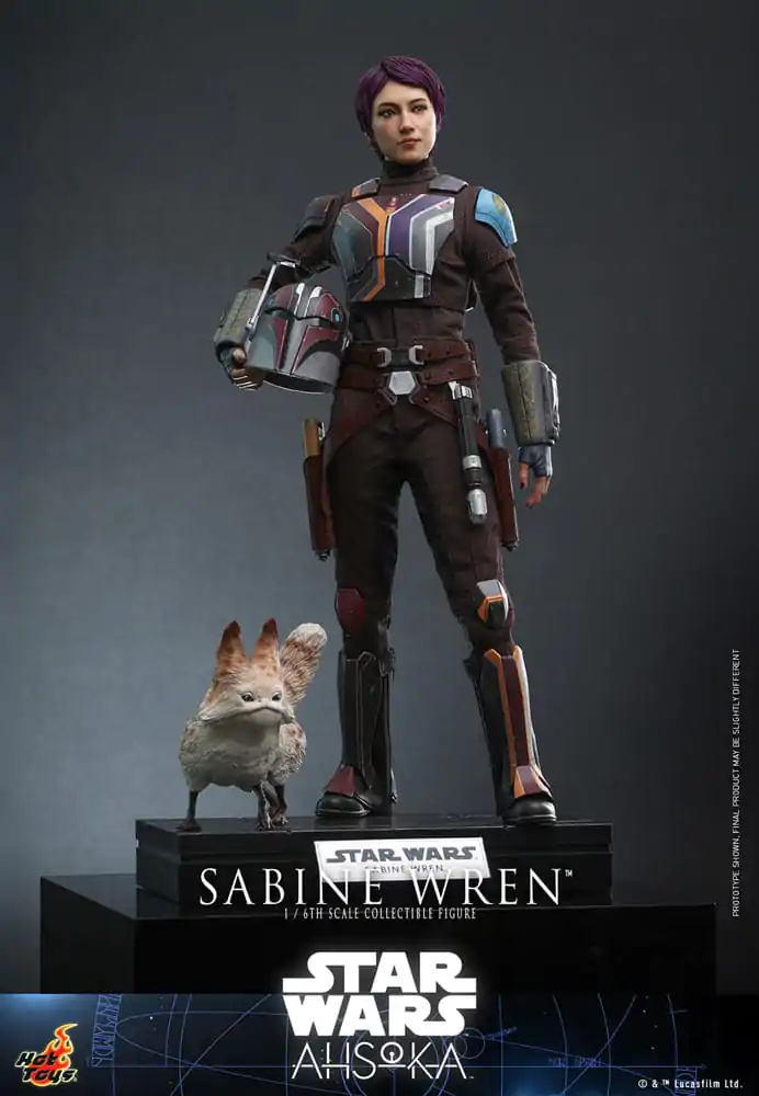 Star Wars: Ahsoka Akčná figúrka 1/6 Sabine Wren 28 cm produktová fotografia