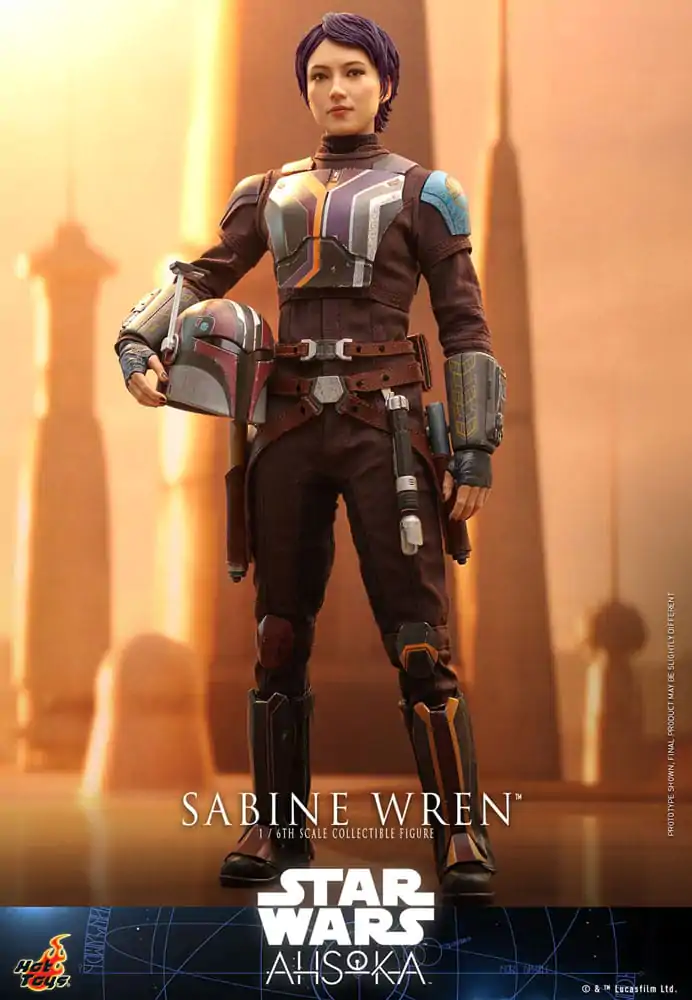 Star Wars: Ahsoka Akčná figúrka 1/6 Sabine Wren 28 cm produktová fotografia