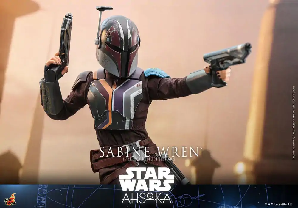 Star Wars: Ahsoka Akčná figúrka 1/6 Sabine Wren 28 cm produktová fotografia