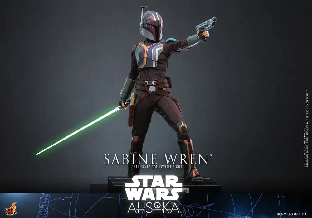 Star Wars: Ahsoka Akčná figúrka 1/6 Sabine Wren 28 cm produktová fotografia
