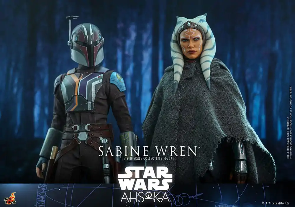 Star Wars: Ahsoka Akčná figúrka 1/6 Sabine Wren 28 cm produktová fotografia