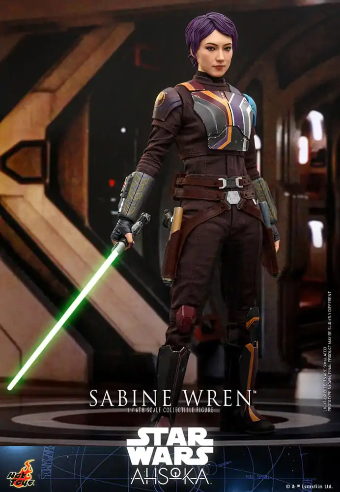 Star Wars: Ahsoka Akčná figúrka 1/6 Sabine Wren 28 cm produktová fotografia
