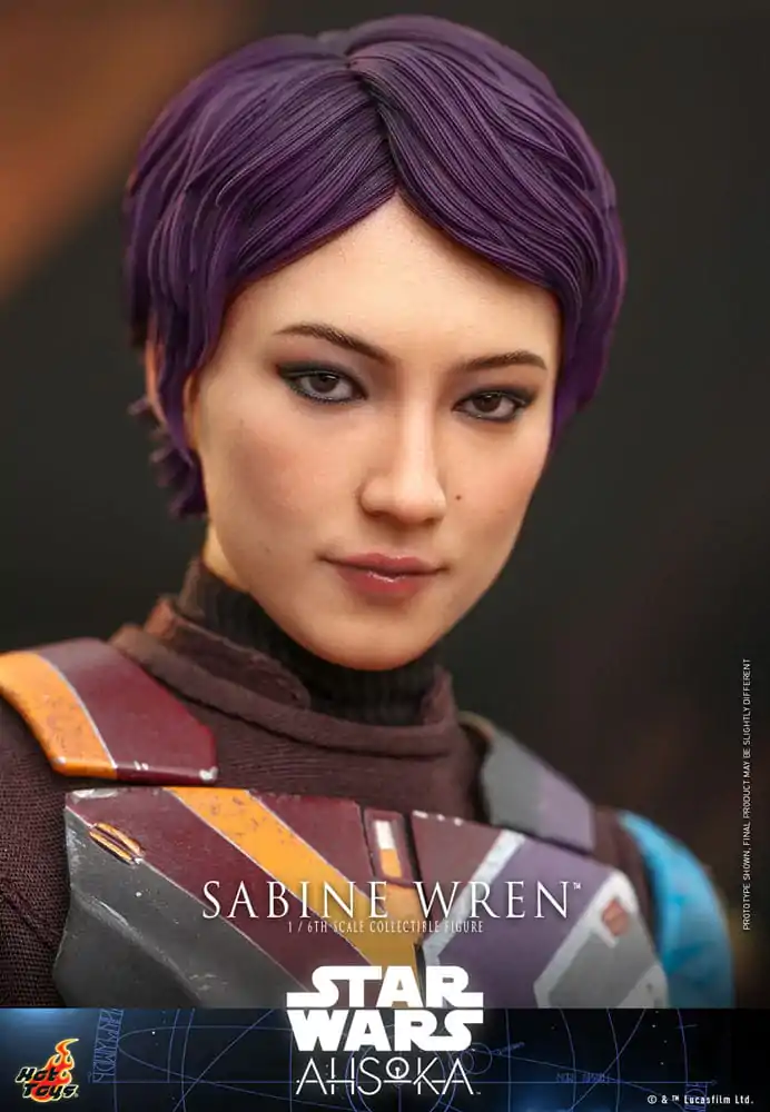 Star Wars: Ahsoka Akčná figúrka 1/6 Sabine Wren 28 cm produktová fotografia