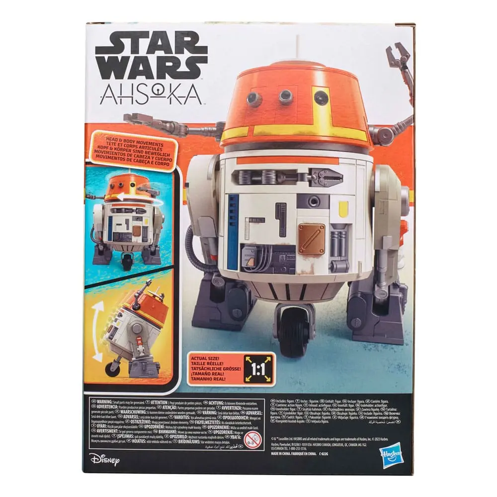 Star Wars: Ahsoka Elektronická animatronická figúrka Chatter Back Chopper 19 cm termékfotó