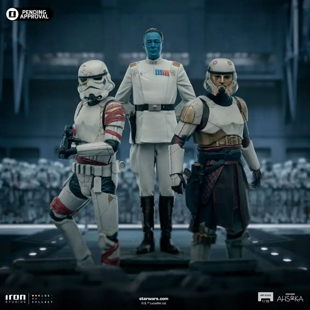 Star Wars Ahsoka Art Scale Socha 1/10 Captain Enoch 22 cm produktová fotografia